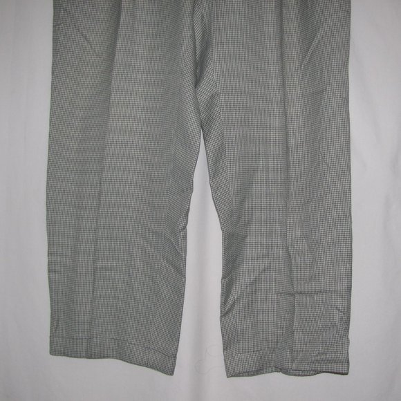 Mens' Polo Ralph Lauren Houndstooth Dress Pants Size 37x28 Made in USA - Picture 3 of 13